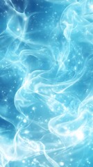 Wall Mural - Bright aqua blue background with soft gradient transition