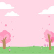 © 세영 이 - 입춘 봄 나들이 카드뉴스 배경 메모지(spring blossom memo card news wallpaper)