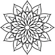 © Ohid - mandala Coloring with Bold Lines for Easy Creative Expression