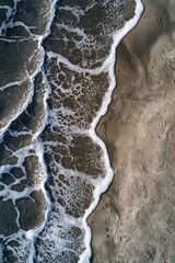 Wall Mural - Beach from above