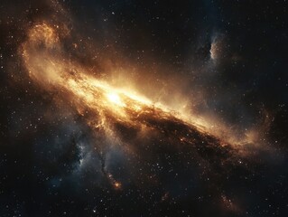 Wall Mural - Large Galaxy Background Star