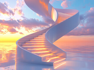 Canvas Print - Heaven's Staircase.