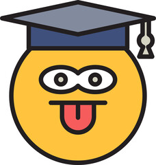 Poster - Cute Student Emoji
