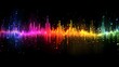 © FiDIO - A colorful sound wave composition, abstract design for music or tech-related themes.