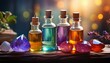 © Isra store - essential oils with lavender and flower