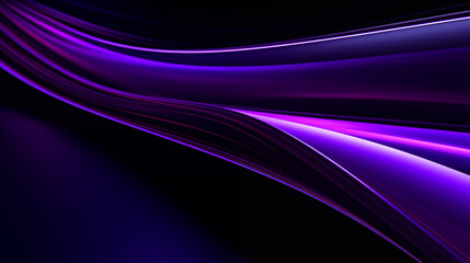Wall Mural - abstract background of purple waves with elegant movement.