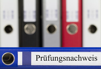 Sticker - Prüfungsnachweis	
