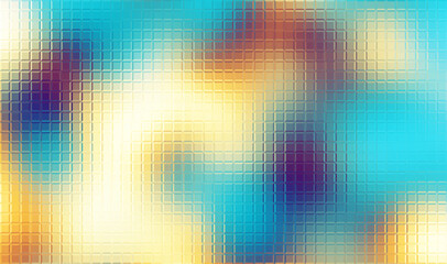 Poster - This glowing vibrant abstract background features colorful patterns and intricate textures, ideal for contemporary designs and creative projects, offering flexibility