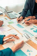 Planning data, annual reports, research and budgets in the office Company discussion with documents in strategy meeting Chart analysis vertical close-up image