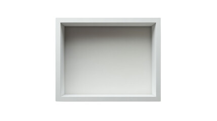 Wall Mural - empty picture frame transparent background
