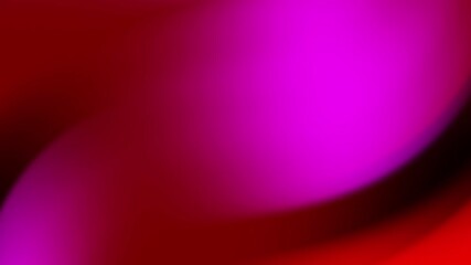 Wall Mural - A vibrant, abstract gradient of pink and red hues blending seamlessly on a dark background.