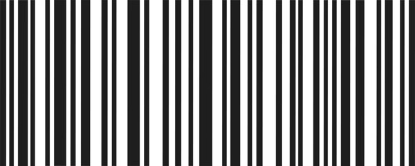 Barcode background, black and white vertical stripes pattern