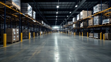 Poster - Warehouse optimization tools efficient storage solutions in modern facilities industrial environment strategic management