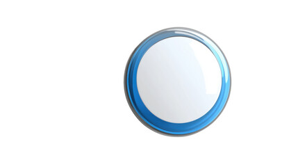 Wall Mural - glossy call-to-action button transparent background
