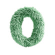 © Pavel Kachanau - Soft fluffy mint wreath perfect for seasonal decoration in homes and festive events
