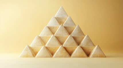 Abstract Pyramid Structure of Triangular Forms