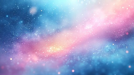 Wall Mural - cosmic journey through the nebula outer space visual art dreamlike environment wide-angle view celes