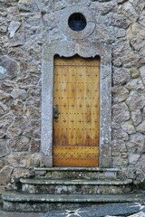 Sticker - old door in the castle