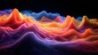 © Power Of Future - A dynamic 3D visualization of abstract waveforms and ripples, rendered in bright, contrasting colors.