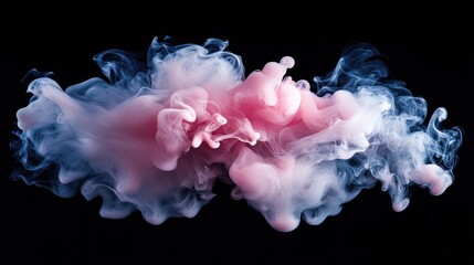 Wall Mural - Smoke Cloud Close Up