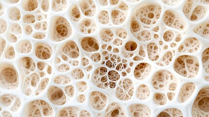 abstract cellular structure, beige bone texture - abstract backgrounds