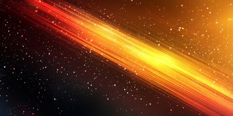 Dark yellow red gradient background, light beams texture, banner backdrop, smooth transitions, Generative AI