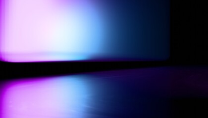 Wall Mural - 3d rendering of purple and blue abstract background. cyberpunk concept. scene for advertising, techn