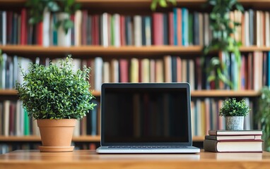 Aufkleber - Cuttingedge online education platform, digital library with accessible resources, modern design for seamless learning, interactive user interface, future of education