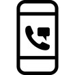 © dima040293 - Simple vector icon mobile phone