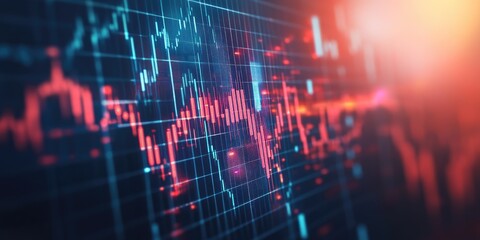 Aufkleber - Business finance technology in 2025, focusing on stock market investments, digital assets, and forex trading data analysis for business growth and success.