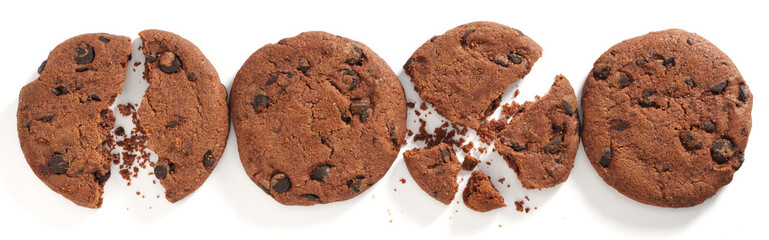 Wall Mural - Chocolate chip cookies