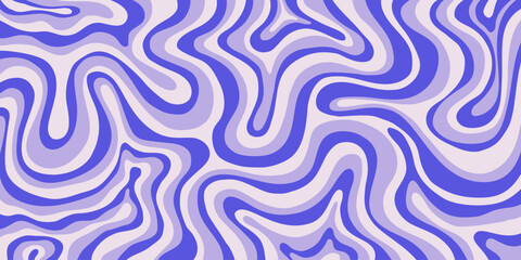 Aufkleber - Abstract Trippy Psychedelic Texture. Y2k Geometric Pattern. Groovy Background Illustration Vector Design.