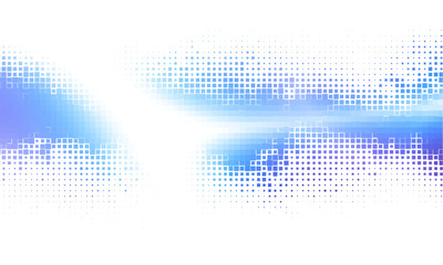 Aufkleber - Vector abstract futuristic particle background. Overlay halftone background.