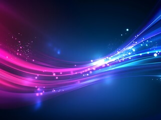 Wall Mural - Light rays background with blue and purple colors, laser light effects for a party or festive greeting card design.