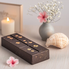 Sticker -  hibiscus paper chocolates