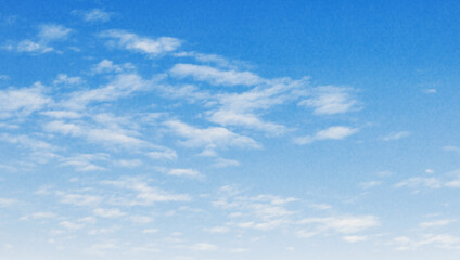 Wall Mural - clear blue sky with a few clouds