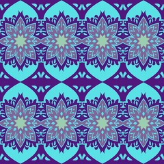 seamless pattern with abstract ornament. vector illustration