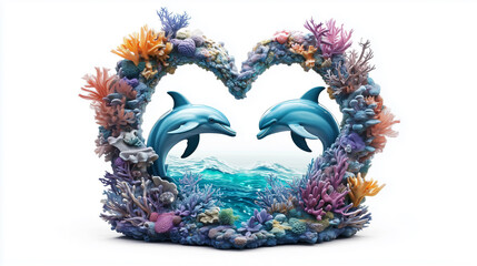 dolphin figurine