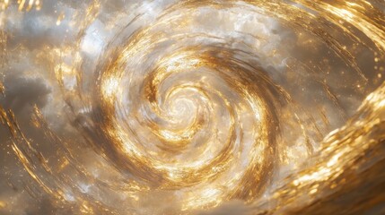 Wall Mural - Celestial event ezekiel's vision of the wheel abstract artwork cosmic environment spiritual concept