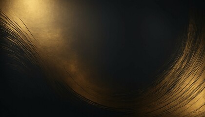 Wall Mural - Minimalist abstract dark gold metallic texture with soft gradient lighting