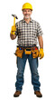 © yanto - Smiling Handyman with Tools