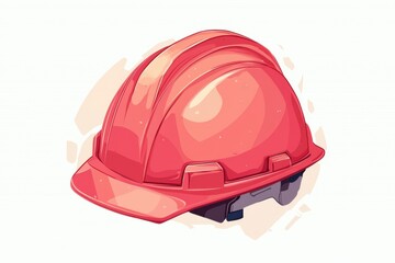 Hard hat icon for construction logo design digital art & clipart