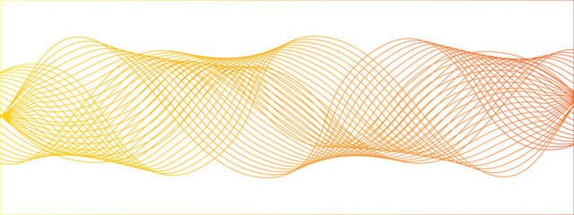 Wall Mural - technology abstract wave flowing lines. energy flow frequency digital sound wave. curved wavy lines 