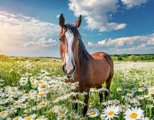 Poster - Zwischen Blumen