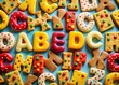 © Danicha - Delicious Alphabet Cookies & Cheese: Fun Food Photography for Kids