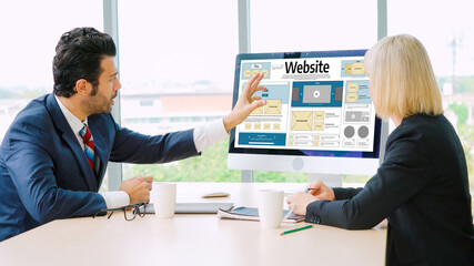 Website design software provide snugly template for online retail business and e-commerce