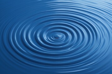 a close up of a circular ripple in a body of water