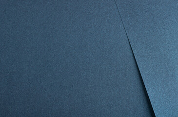 Poster - Blue metallic paper background with a shiny gradient and smooth, layered surface. Rich pacific deep tones and a sleek, glossy finish create a refined, elegant, and luxurious design.