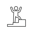 © Petsscouts - Victory icon line art vector
