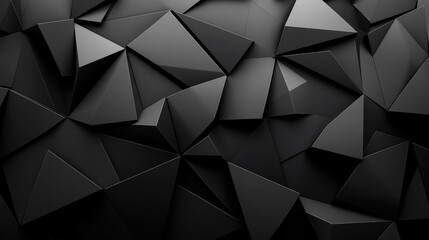 warped black abstract mesh grid: elegant dark grey geometric wallpaper for technological luxury aest